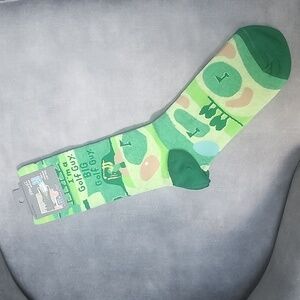 Blue Q Men's I'm a big golf guy socks. Size 7-12